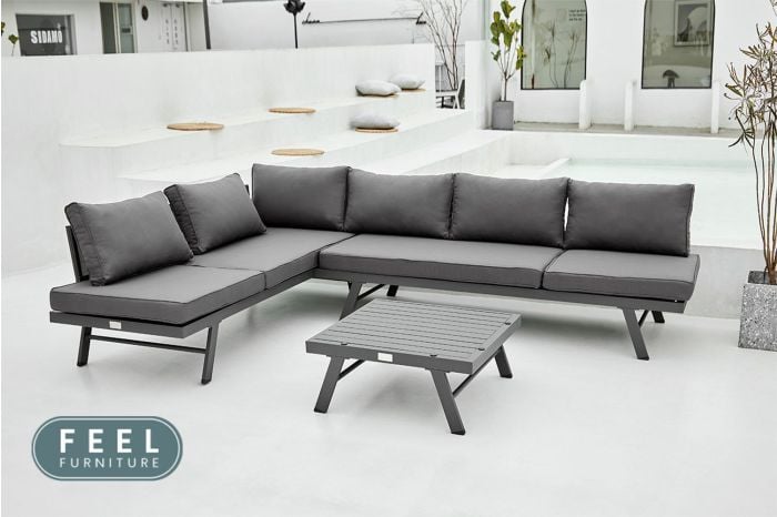 Loungeset met zonnebed Modica Loungeset met zonnebed Modica