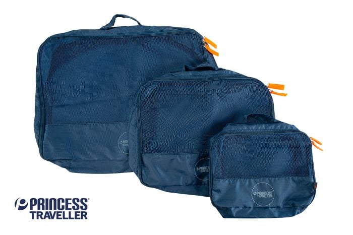 Set van 3 bagage organizers - Princess Traveller Set van 3 bagage organizers - Princess Traveller