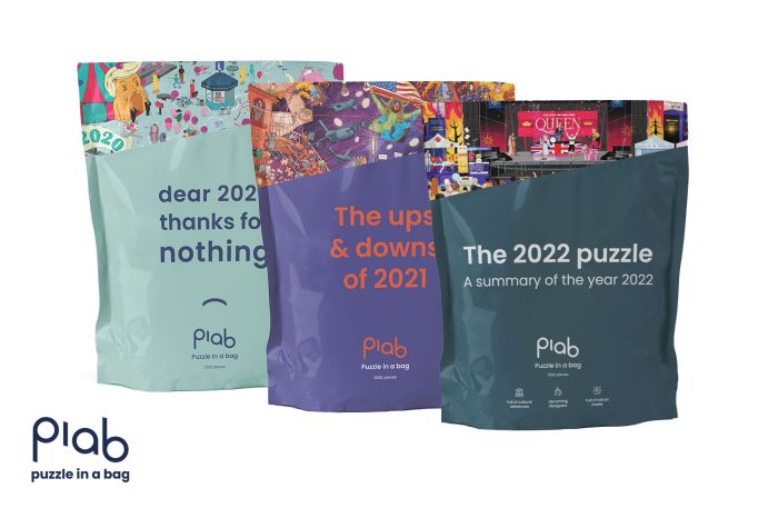 De Standaard Shop Eindejaarspuzzel 2020 2021 en 2022 Puzzle in a Bag