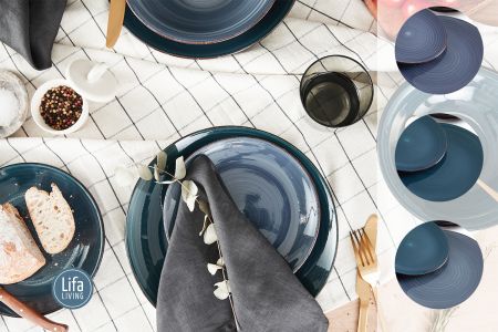 18-delige bordenset – Lifa Living