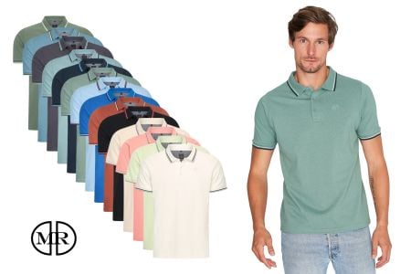 Modieuze polo's met korte mouwen - Mario Russo