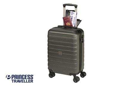 Hardcase trolley met paspoort- en documentenhouder - Princess Traveller