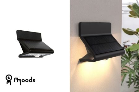 Stijlvolle solar wandlamp - Mmoods
