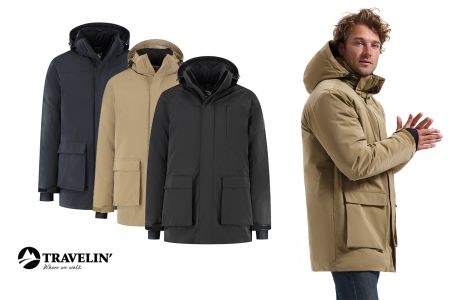 Winterparka voor heren Rasmus - Travelin