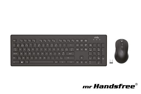 Mr. Safe draadloos toetsenbord met muis