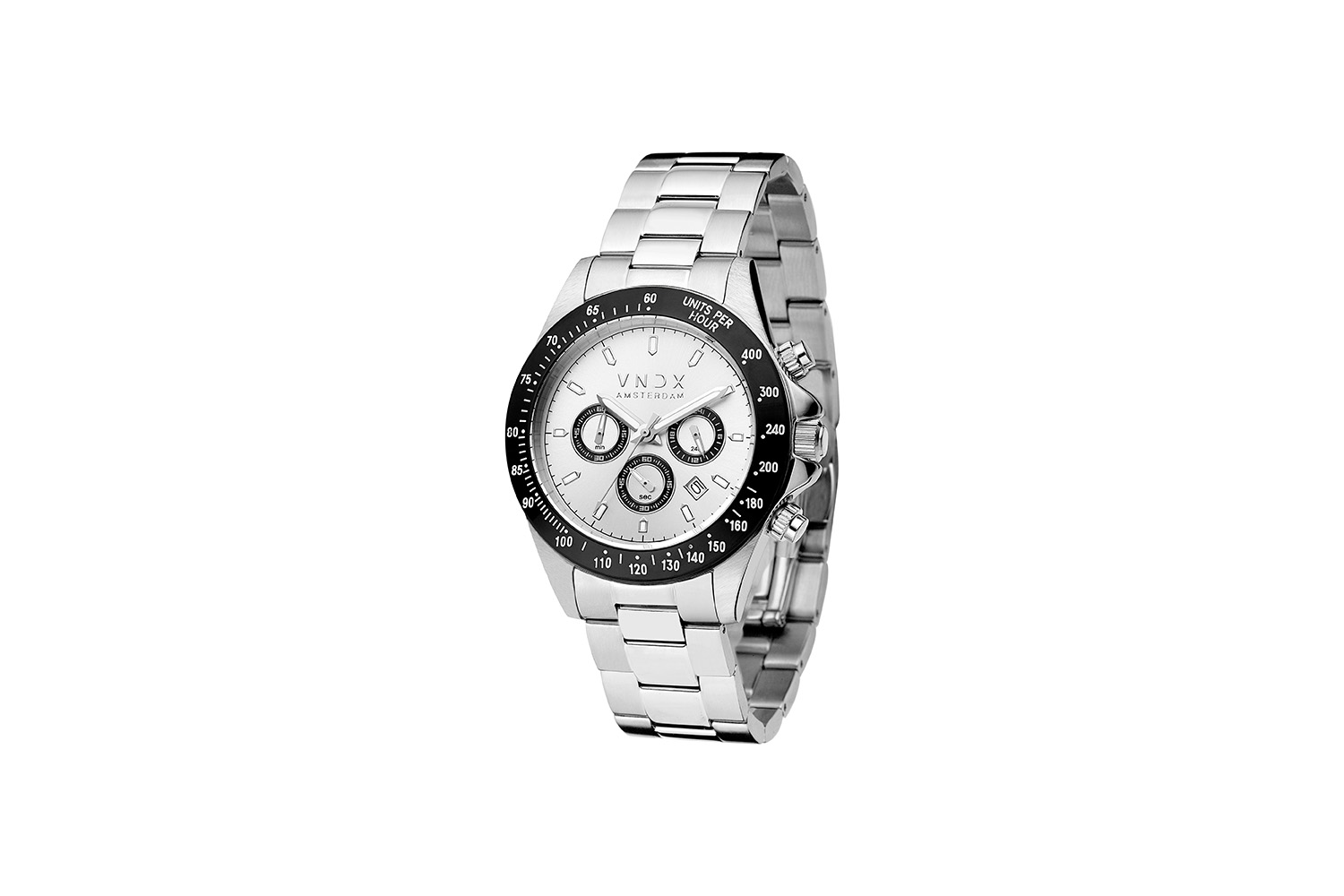 Herenhorloge Clark Zwart 46 mm TH1792081